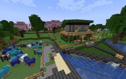 Скриншот сервера Майнкрафт Escapecraft