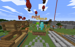 Скриншот сервера Майнкрафт Mineworld