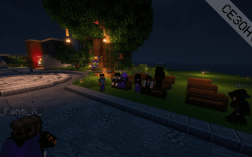Скриншот сервера Майнкрафт IzhCraft