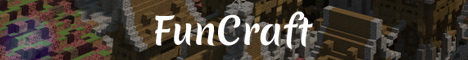 Баннер сервера Майнкрафт FunCraft